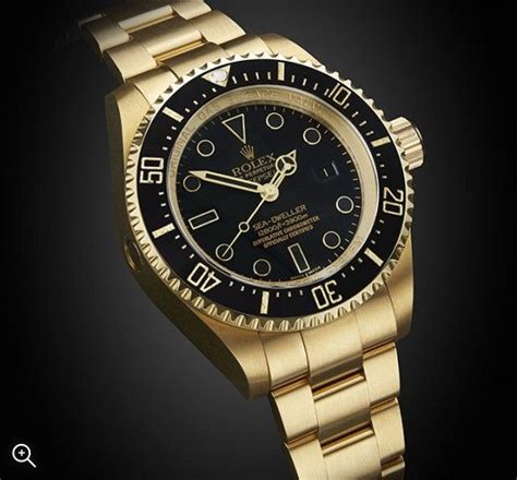 deep sea rolex gold